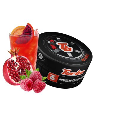 Тютюн Turbo Red Diablo (Лімонад Гранат-Малина, 100 г)