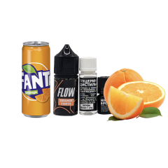 Набір для самозамішування Flow Orange Fanta (Фанта Апельсин, 50 мг, 30 мл) Набір для самозамішування Flow Orange Fanta (Фанта Апельсин, 50 мг, 30 мл)