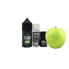 Набір для самозамішування Flow Green Apple (Зелене Яблуко, 50 мг, 30 мл) Набір для самозамішування Flow Green Apple (Зелене Яблуко, 50 мг, 30 мл)