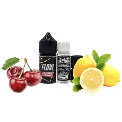 Набір для самозамішування Flow Cherry Lemon (Вишня Лимон, 50 мг, 30 мл) Набір для самозамішування Flow Cherry Lemon (Вишня Лимон, 50 мг, 30 мл)