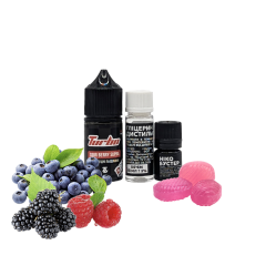 Набір для самозамішування Turbo Sour Berry Supra (Кислі Ягідні Льодяники, 50 мг, 30 мл)