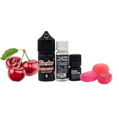 Набор для самозамеса Turbo Cherry Impala (Вишневые Леденцы, 50 мг, 30 мл)