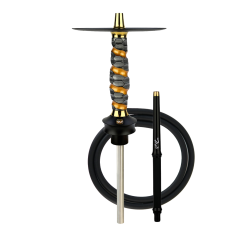 Кальян Sunpipe Holi Gold Rush (сіро-золотий, базовий комплект) Кальян Sunpipe Holi Gold Rush (сіро-золотий, базовий комплект)