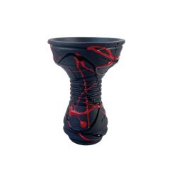 Глиняна чаша Gusto Bowls Killa Black Red (Чорно-червоний) Глиняна чаша Gusto Bowls Killa Black Red (Чорно-червоний)