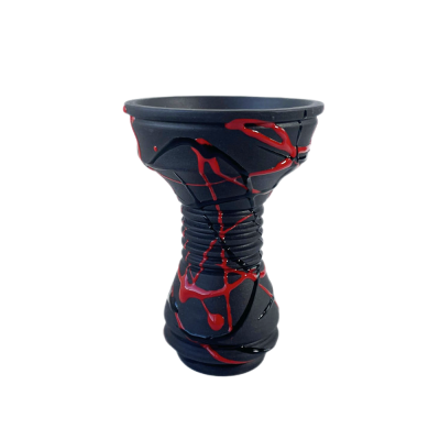 Глиняна чаша Gusto Bowls Killa Black Red (Чорно-червоний)