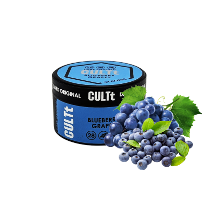 Табак CULTt Strong DS28 Blueberry Grapes (Черника Виноград, 100 г)
