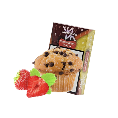 Тютюн WhiteSmok Strawberry Muffin (Полуничний Мафін, 50 г)
