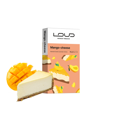 Табак Loud Light Mango cheese (Манго Чизкейк, 100 г)