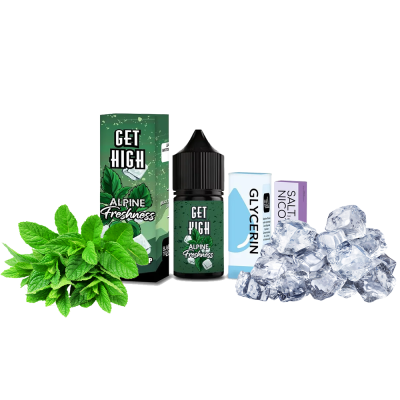 Набор для самозамеса Get High Alpine Freshness (Альпин Фрешнес, 50 мг, 30 мл)