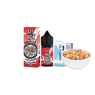 Набор для самозамеса Get High American Breakfast (Американ Брекфест, 50 мг, 30 мл)