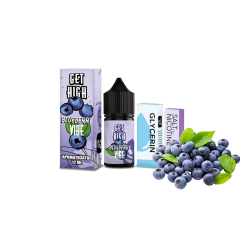 Набір для самозамішування Get High Blueberry Vibe (Блюберрі Вайб, 50 мг, 30 мл) Набір для самозамішування Get High Blueberry Vibe (Блюберрі Вайб, 50 мг, 30 мл)