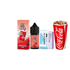 Набір для самозамішування Get High Cola-Loca (Кола-лока, 50 мг, 30 мл) Набір для самозамішування Get High Cola-Loca (Кола-лока, 50 мг, 30 мл)