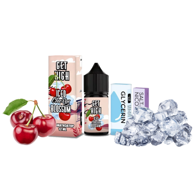 Набор для самозамеса Get High Iced Cherry Blossom (Вишня Лёд, 50 мг, 30 мл)