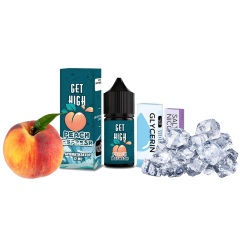 Набір для самозамішування Get High Peach Refresh (Піч Рефреш, 50 мг, 30 мл) Набір для самозамішування Get High Peach Refresh (Піч Рефреш, 50 мг, 30 мл)