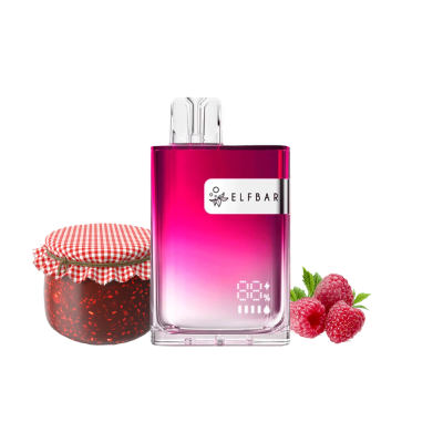 Elf Bar CR8000 Sour Raspberry Jam (Кисла Малина Джем) Одноразовий POD Elf Bar CR8000 Sour Raspberry Jam (Кисла Малина Джем) Одноразовий POD