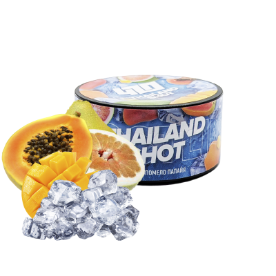 Тютюн 420 Frost Line Thailand Shot (Манго Помело Папайя Лід, 100 г) 