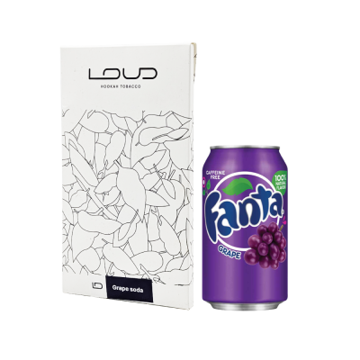 Табак Loud Light Grape Soda (Виноградная содовая, 200 г)