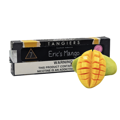 Тютюн Tangiers Noir №7 Eric's Mango (Ерікс Манго, 250 г) Чорна упаковка