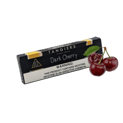 Тютюн Tangiers Noir №117 Dark Cherry (Дарк чері, 100 г) Чорна упаковка