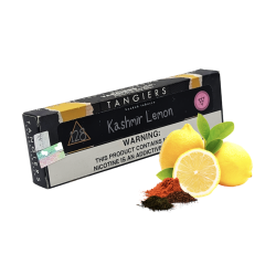 Табак Tangiers Noir №128 Kashmir Lemon (Кашмир Лимон, 100 г) Чёрная упаковка