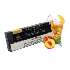 Табак Tangiers Noir №90 Peach Iced Tea (Персиковый чай со льдом, 100 г) Чёрная упаковка