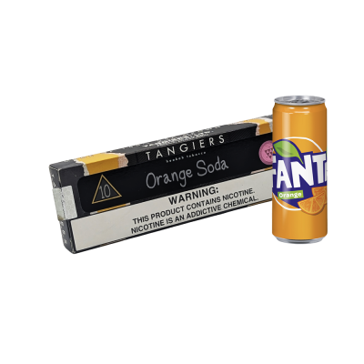 Табак Tangiers Noir №10 Orange Soda (Оранж сода, 100 г) Чёрная упаковка