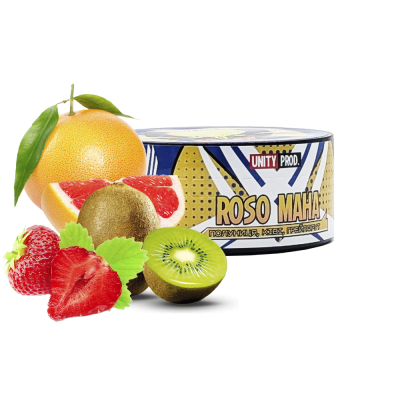 Тютюн Unity Rosomaha (Полуниця Ківі Грейпфрут, 100 г)