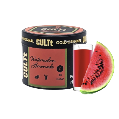 Табак CULTt G34 Watermelon Lemonade (Арбузный Лимонад, 200 г)