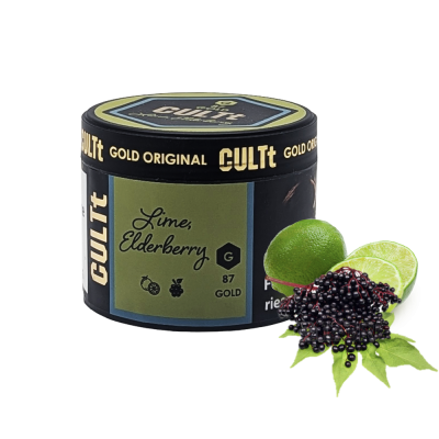 Табак CULTt G87 Lime Elderberry (Лайм Бузина, 200 г)