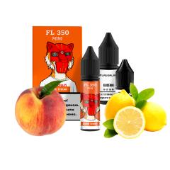Набір для самозамішування Flavorlab FL350 mini Peach Lemon (Персик лимон, 50 мг, 15 мл) Набір для самозамішування Flavorlab FL350 mini Peach Lemon (Персик лимон, 50 мг, 15 мл)