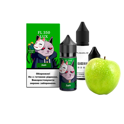 Набір для самозамішування Flavorlab FL350 LUX Apple (Яблуко, 50 мг, 30 мл)