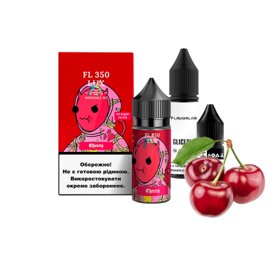 Набір для самозамішування Flavorlab FL350 LUX Cherry (Вишня, 50 мг, 30 мл)