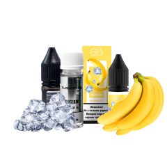 Набір для самозамішування Flavorlab Puff Banana ice (Банан Лід, 50 мг, 10 мл) Набір для самозамішування Flavorlab Puff Banana ice (Банан Лід, 50 мг, 10 мл)