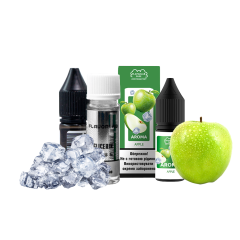Набір для самозамішування Flavorlab Puff Apple (Яблуко, 50 мг, 10 мл) Набір для самозамішування Flavorlab Puff Apple (Яблуко, 50 мг, 10 мл)