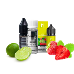 Набір для самозамішування Flavorlab Aroma MAX Lime strawberry (Лайм полуниці, 50 мг, 30 мл) Набір для самозамішування Flavorlab Aroma MAX Lime strawberry (Лайм полуниці, 50 мг, 30 мл)