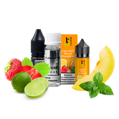 Набір для самозамішування Flavorlab Aroma MAX Lime mint melon strawberry (Полуниця диня лимон м'ята, 50 мг, 30 мл) Набір для самозамішування Flavorlab Aroma MAX Lime mint melon strawberry (Полуниця диня лимон м'ята, 50 мг, 30 мл)