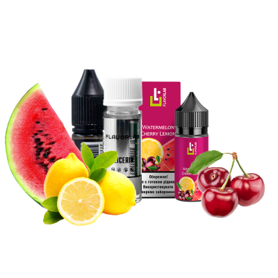 Набір для самозамішування Flavorlab Aroma MAX Watermelon cherry lemon (Кавун вишня лимон, 50 мг, 30 мл)