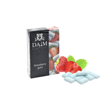 Тютюн DAIM Strawberry Gum (Полуниця Жуйка, 50 г)