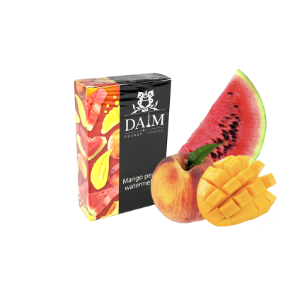 Тютюн DAIM Mango Peach Watermelon (Манго Персик Кавун, 50 г)