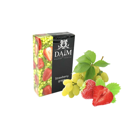 Тютюн DAIM Strawberry grape (Полуниця Виноград, 50 г)