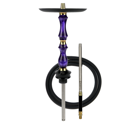 Кальян Sunpipe Odin Epoxy Saturn (фиолетовый, базовый комплект)