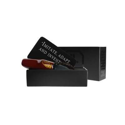 Персональный мундштук Lavart Minor Glaze Burgundy