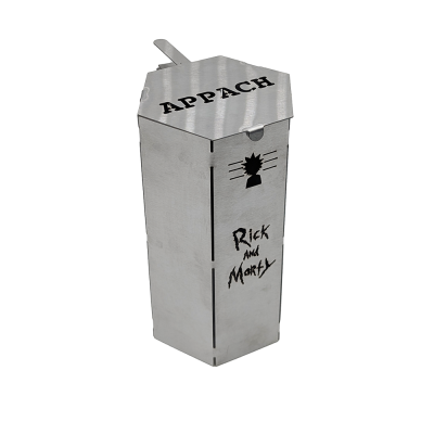 Ковпак для кальяну Appach RickMorty Silver (Металік) Ковпак для кальяну Appach RickMorty Silver (Металік)