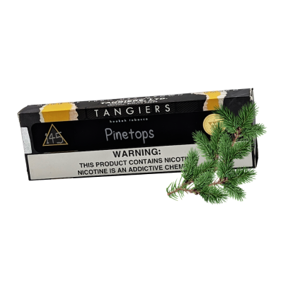 Табак Tangiers Noir №145 Pinetops (Пайнтопс, 250 г) Чёрная упаковка