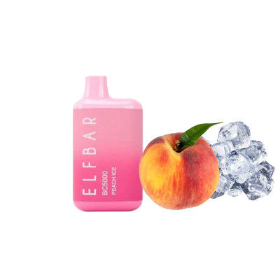 Elf Bar BС5000 Peach Ice (Персик Лід) Одноразовий POD