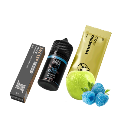 Набор для самозамеса Chaser Black Blue Razz Apple Ultra (Блю Разз Эпл, 50 мг, 30 мл)