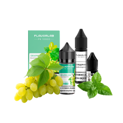 Набір для самозамішування Flavorlab PE 10000 Grape Mint (Виноград м'ята, 50 мг, 30 мл) Набір для самозамішування Flavorlab PE 10000 Grape Mint (Виноград м'ята, 50 мг, 30 мл)