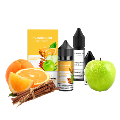 Набір для самозамішування Flavorlab PE 10000 Apple Orange Cinnamon (Яблуко апельсин кориця, 50 мг, 30 мл) Набір для самозамішування Flavorlab PE 10000 Apple Orange Cinnamon (Яблуко апельсин кориця, 50 мг, 30 мл)