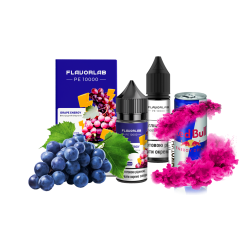Набір для самозамішування Flavorlab PE 10000 Grape energy (Виноградний енергетик, 50 мг, 30 мл) Набір для самозамішування Flavorlab PE 10000 Grape energy (Виноградний енергетик, 50 мг, 30 мл)
