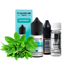 Набір для самозамішування Flavorlab Triple Strong Peppermint (М'ята, 65 мг, 30 мл) Набір для самозамішування Flavorlab Triple Strong Peppermint (М'ята, 65 мг, 30 мл)